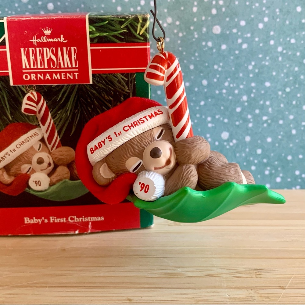 Hallmark Keepsake Ornament * Baby’s First Christmas * 1990